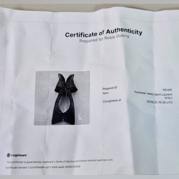 YSL Lola Vintage Leather Sandals Size 39 Made in Spain
COA by Legitmark - Picture 3 of 6